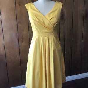 Jessica Simpson yellow Dress